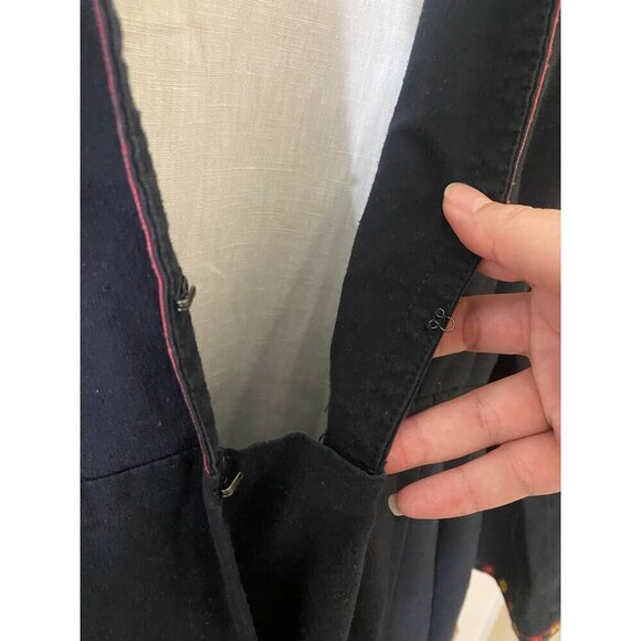 Custom Made By Popi Peppes Women's Black Long Sleeve Maxi Dress - XL - Picture 2 of 15